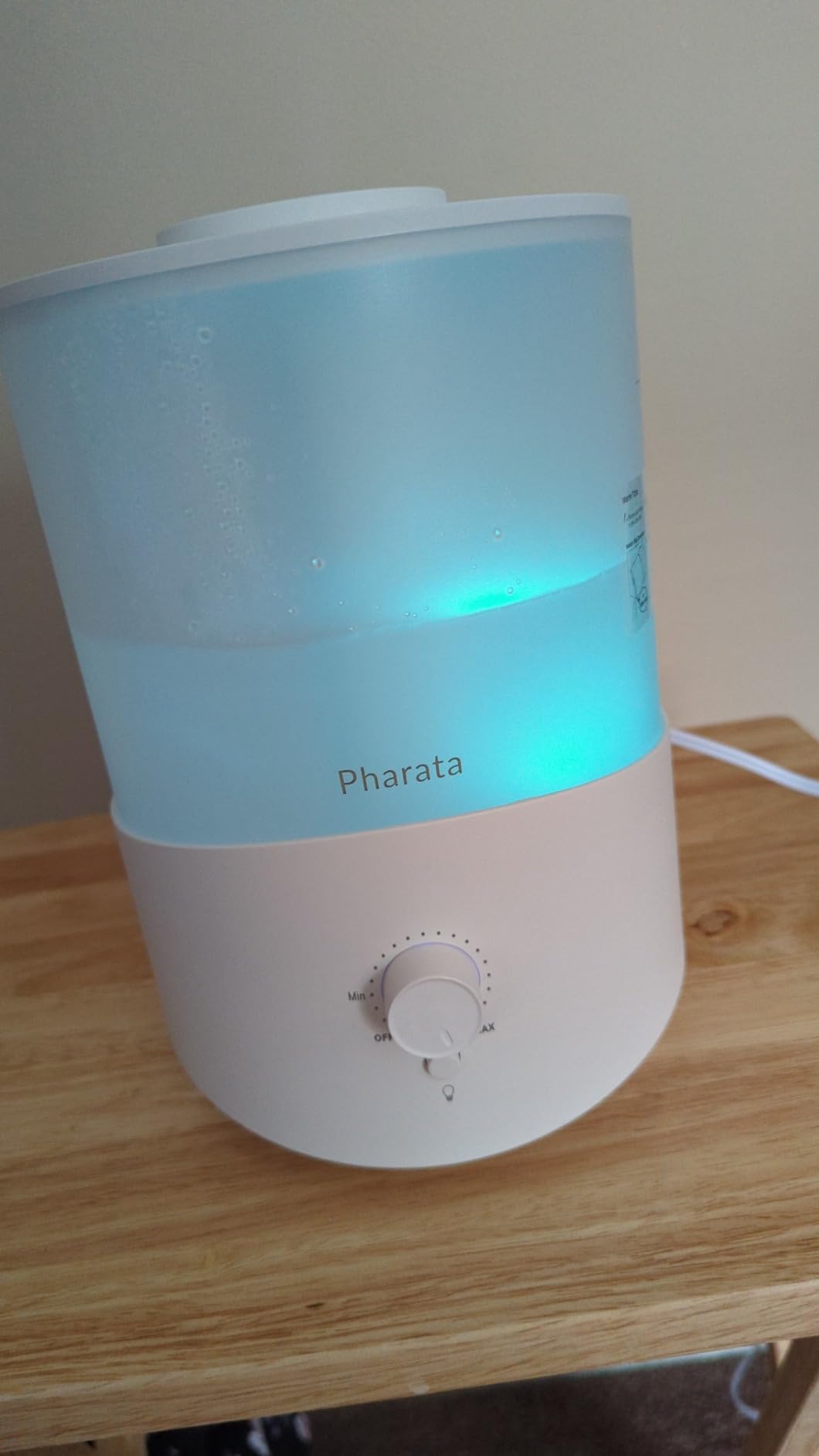 Pharata humidifier customer photo 3